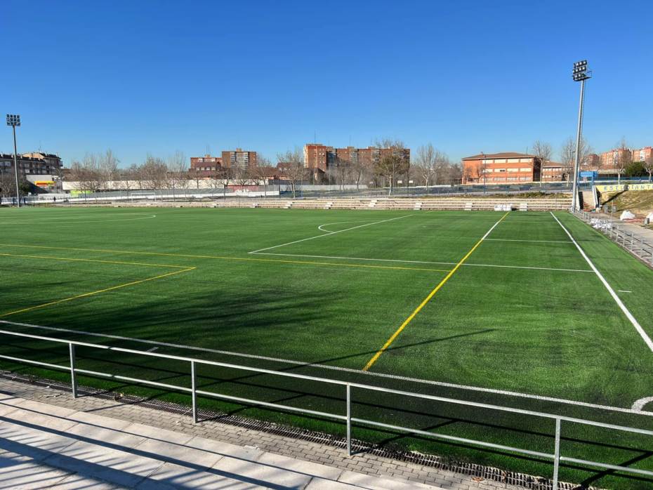 Campo de futbol en Alcorcon
